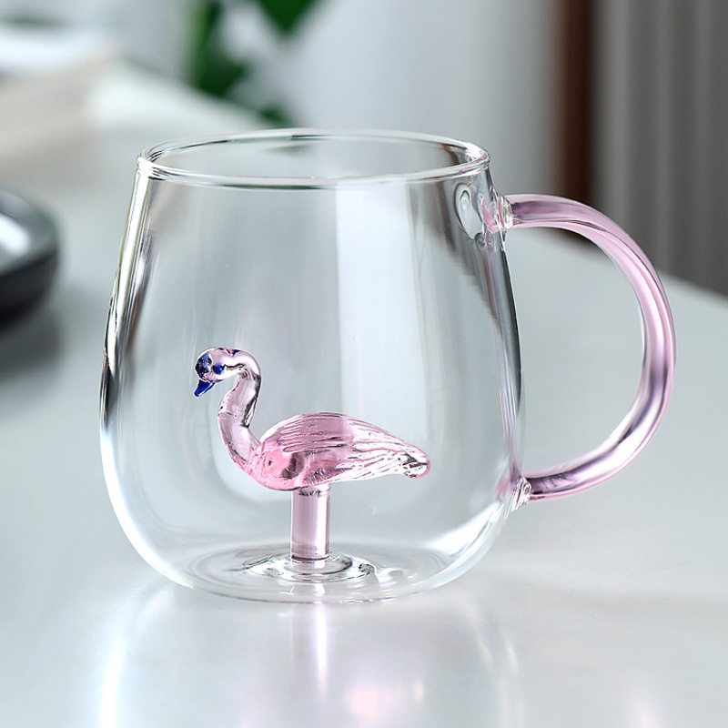 Tiny Delight : Explorer le monde des tasses en verre borosilicate pour bébé avec poignées pour le lait