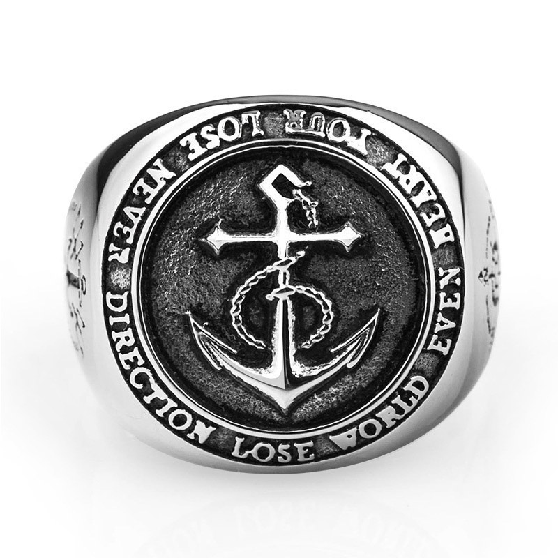 Bague en alliage d'argent, série Viking, bijoux