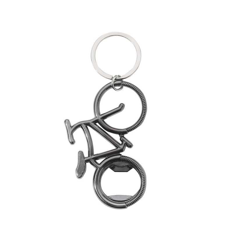 Porte-clés d'ouvre-bouteille de vélo