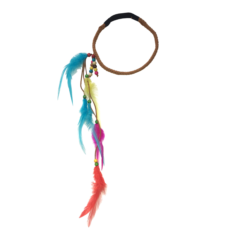Boho Indian Feather Bandband