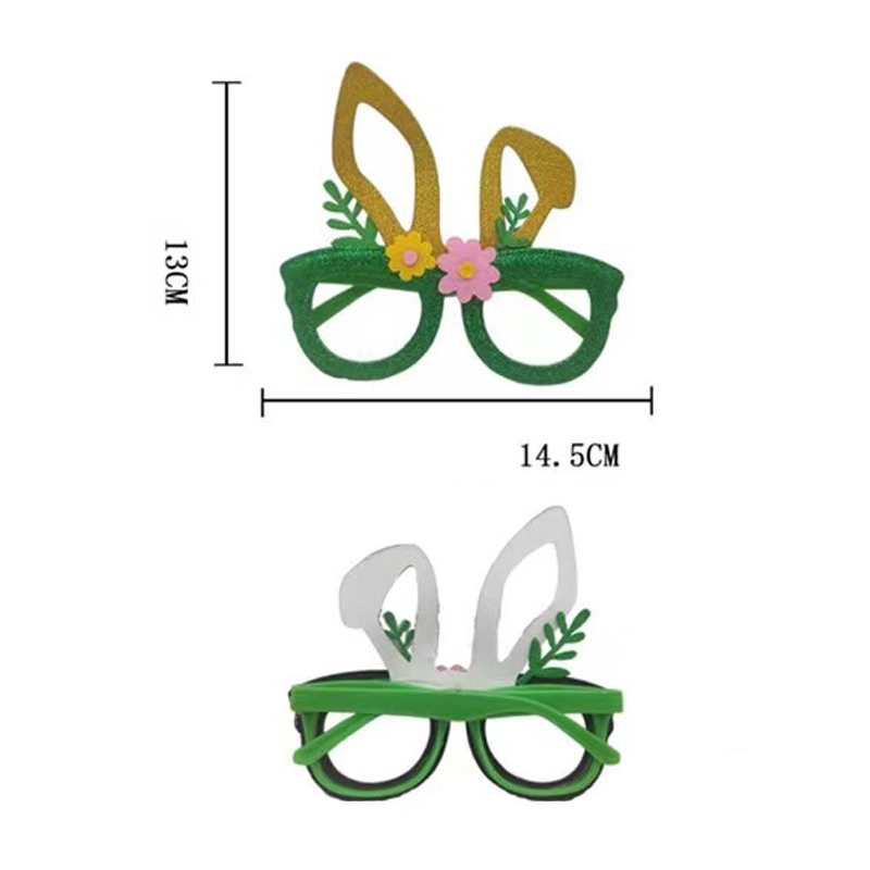 Lunettes de fête de Pâques de lapin