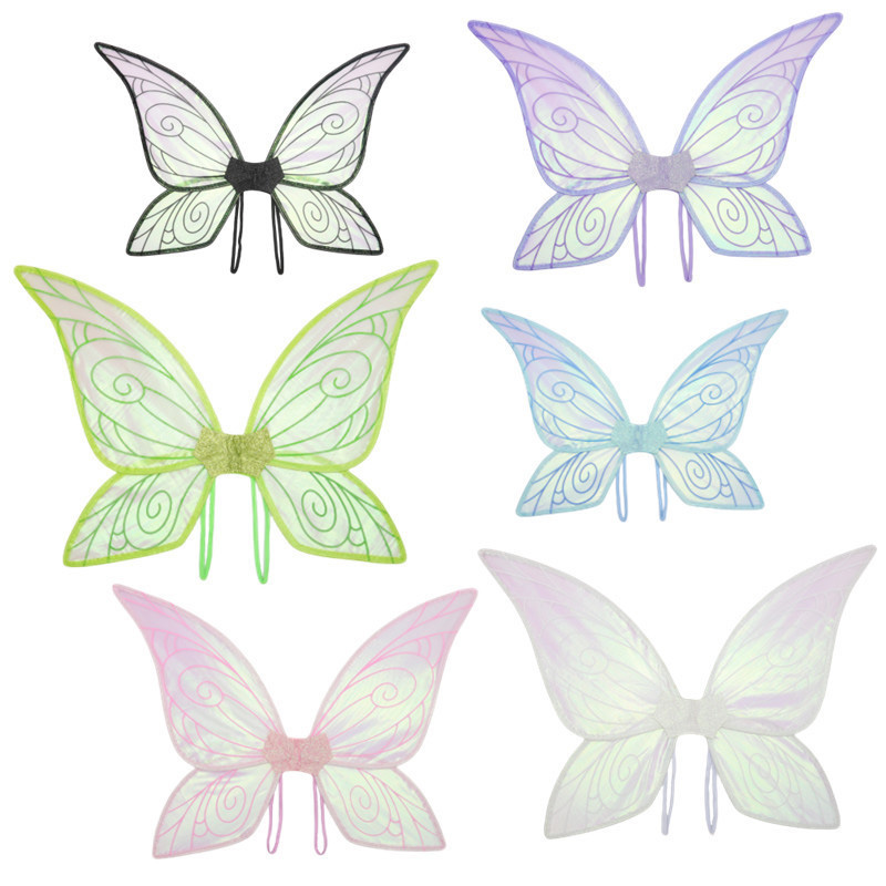 Accessoires de cosplay féeriques ailes de papillon