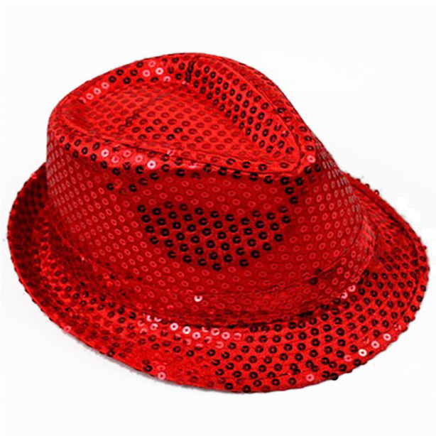 Chapeau à paillettes de carnaval