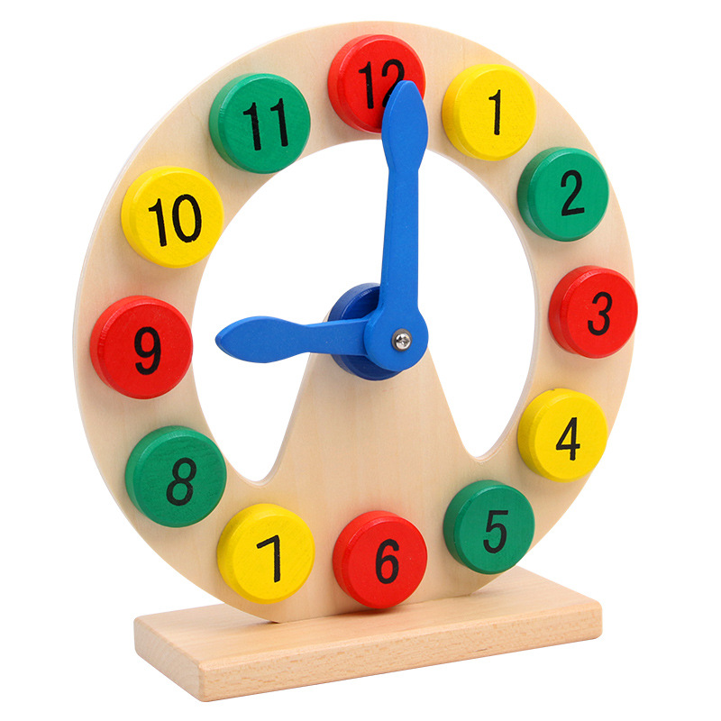 Enfants Horloge d'enseignement de l'éducation préscolaire éducative