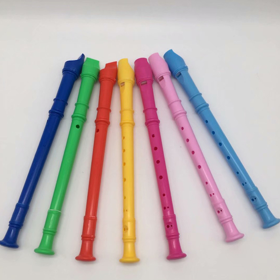 Clarinette en plastique de couleur pour enfants, étudiants en éducation précoce, enseignement des instruments de musique