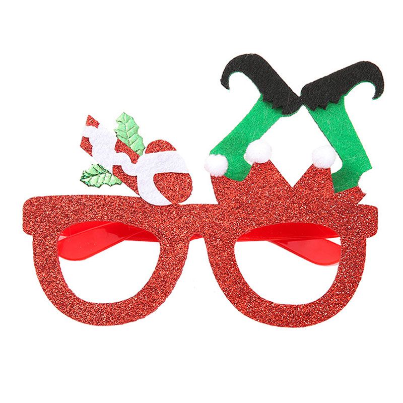 Lunettes de fournitures de décoration de fête de Noël