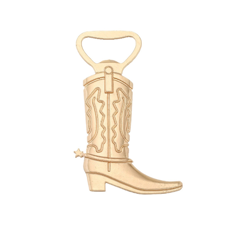 Ouvre-bouteille de bottes de cowboy