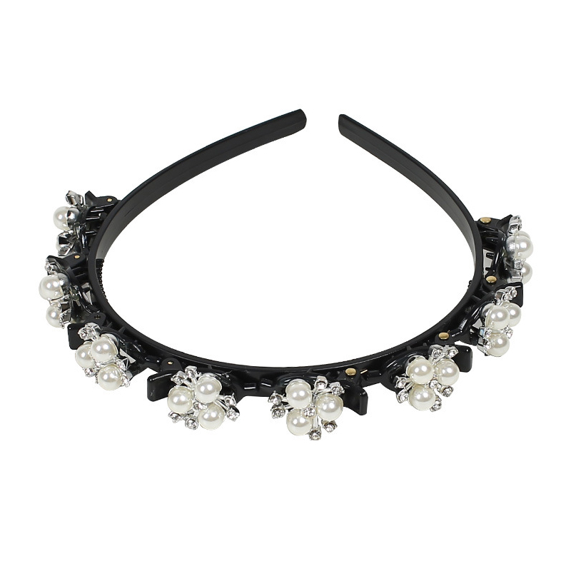 Les bandeaux de maquillage des perles de diamant