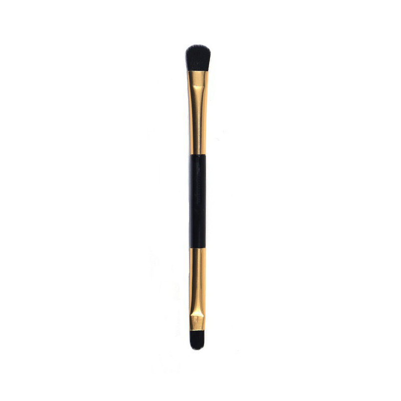 Brosse de maquillage simple à double poignée en plastique
