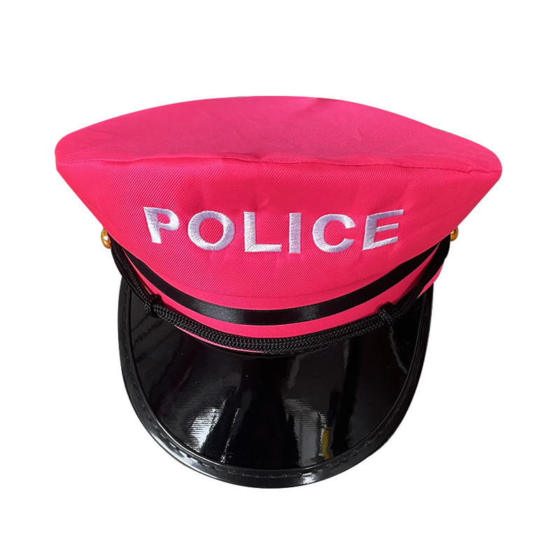 Habillage des accessoires de décoration chapeau de police