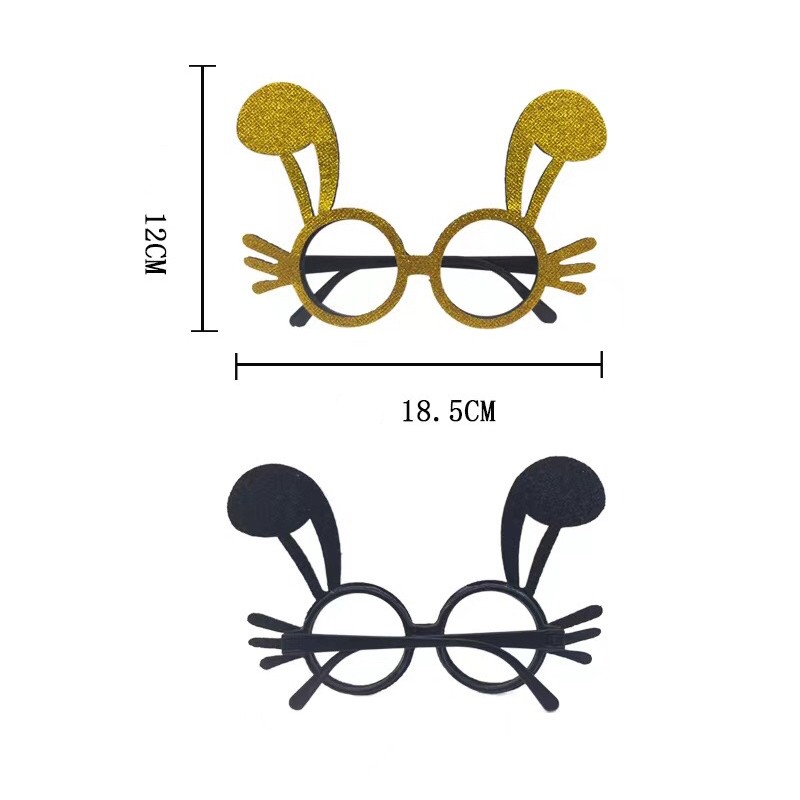 Lunettes de lapin de Pâques