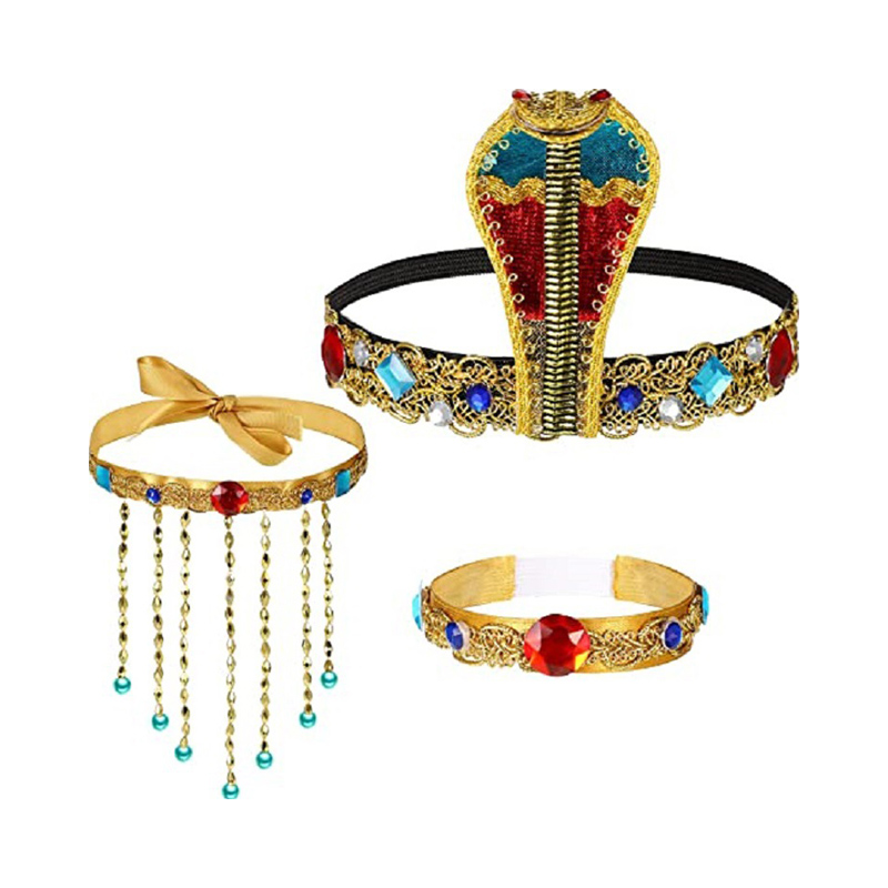 Accessoires de costumes de poche égyptiens