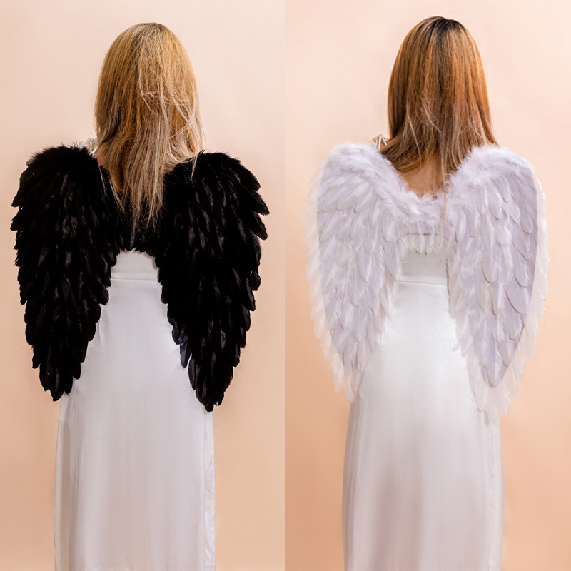 Ailes d'ange de plumes