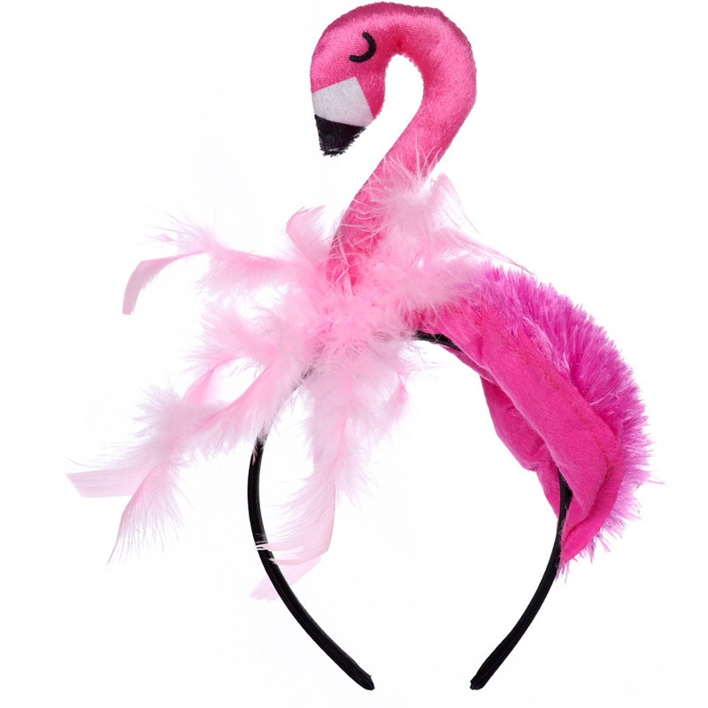 bandeaux flamants roses, accessoires pour cheveux de fête