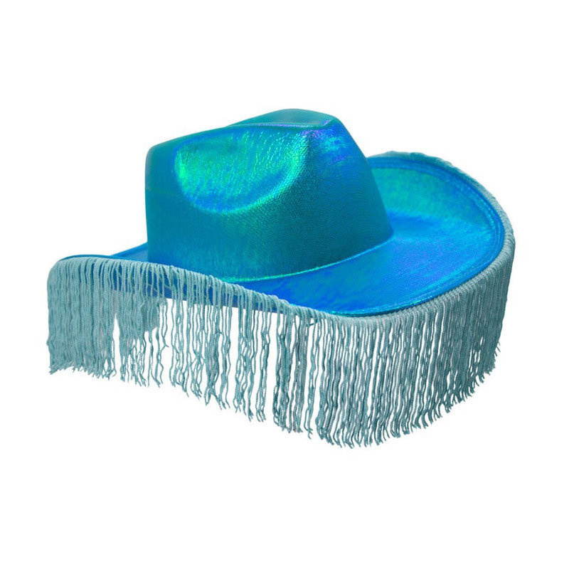 Chapeau de cowboy frange
