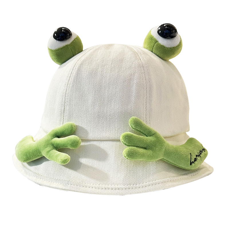 Chapeau de pêcheur yeux de grenouille