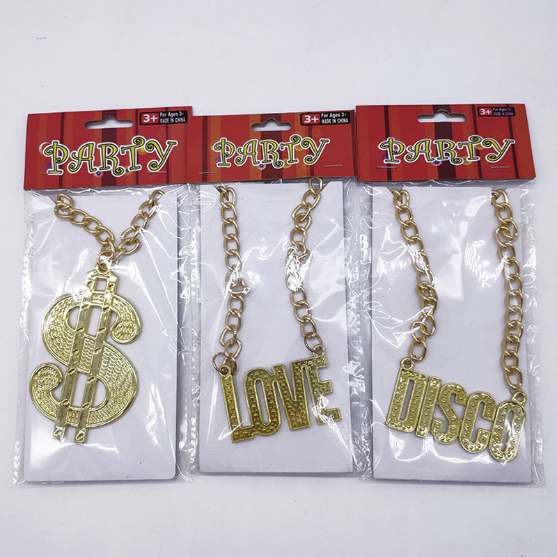Collier en dollars gangster
