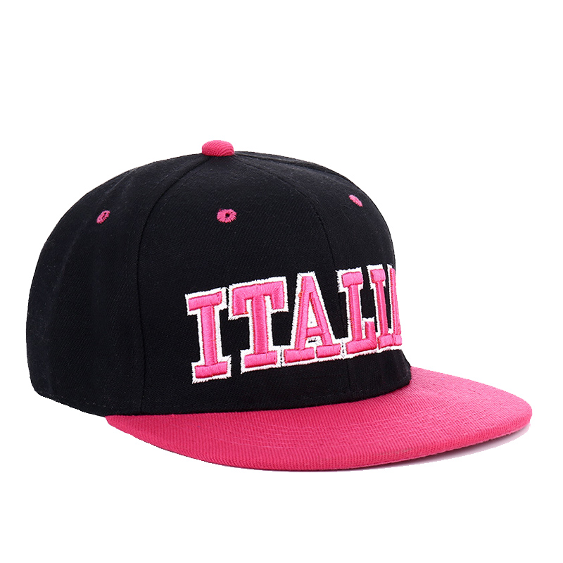 Gorras Hip Hop Flat Bill 6 Panel Sport Casquette Snapback