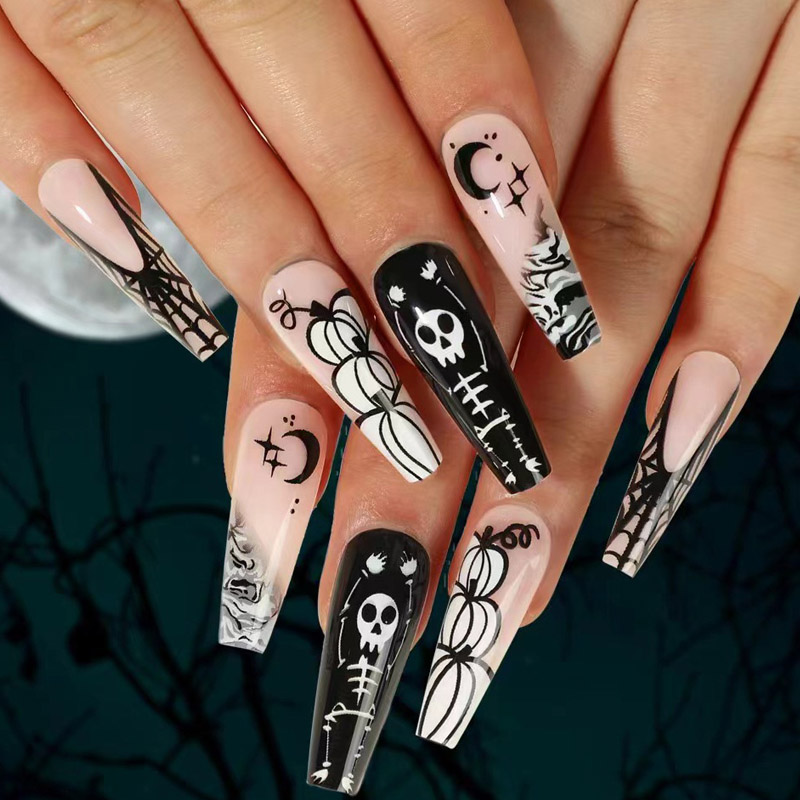 Halloween Series Faux Nails