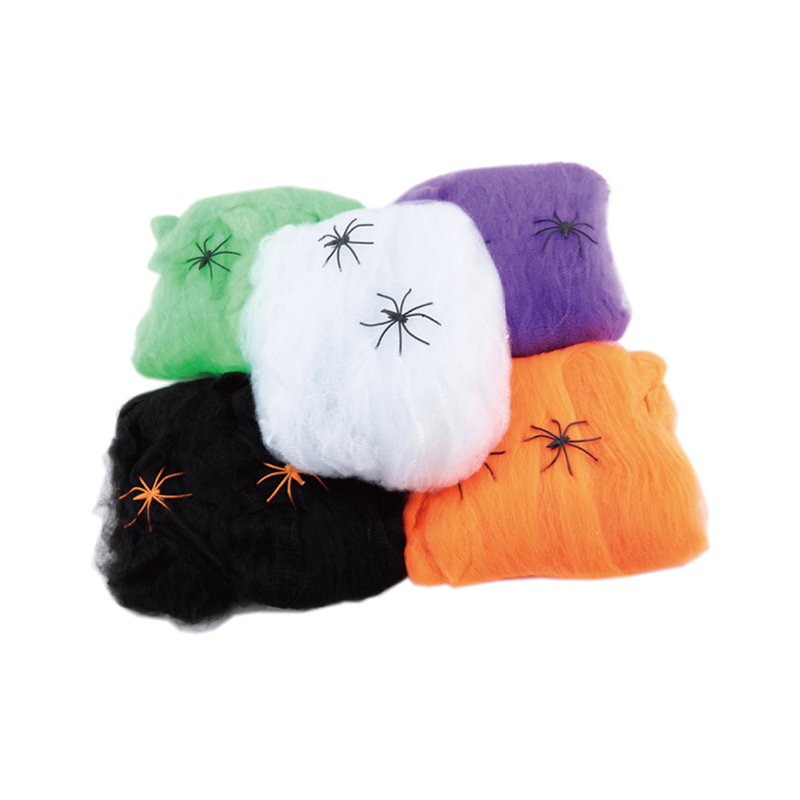 Décoration Web Halloween Spider Cotton Spider