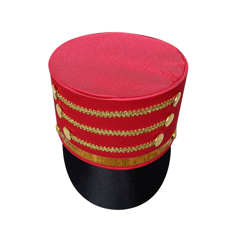 La garde d'honneur effectue des chapeaux