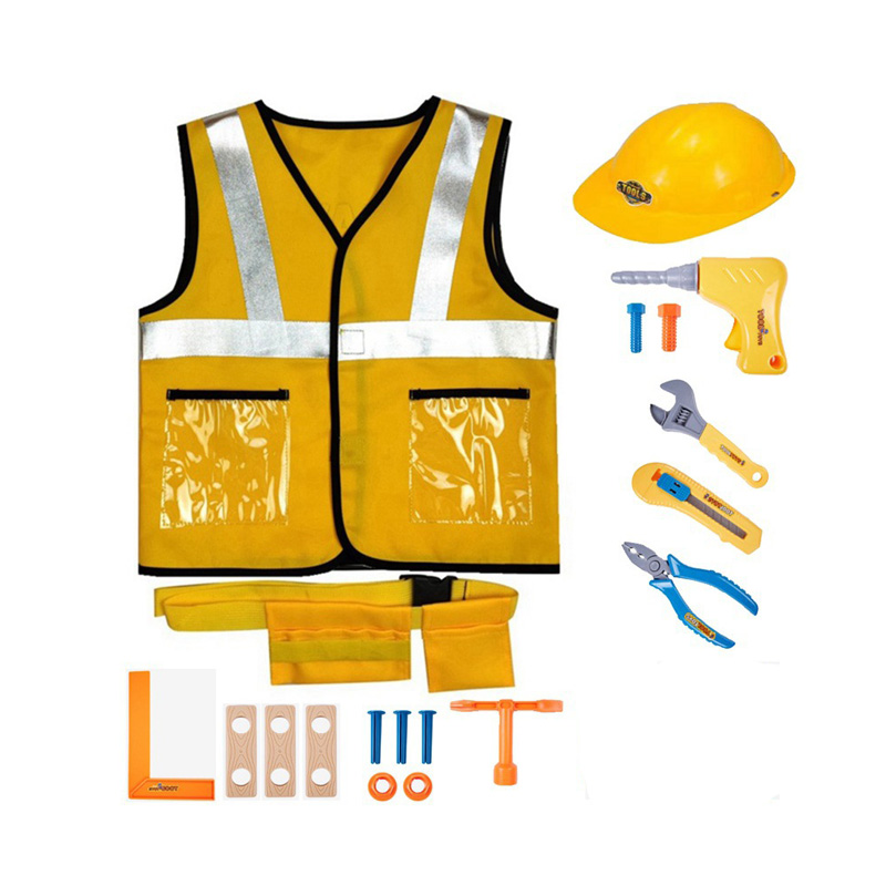 Ensemble de costumes de travailleur de la construction pour enfants