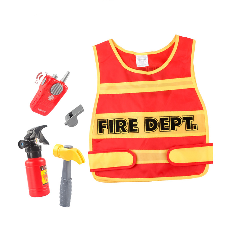 Ensembles de fête de pompiers de l'outil pour enfants