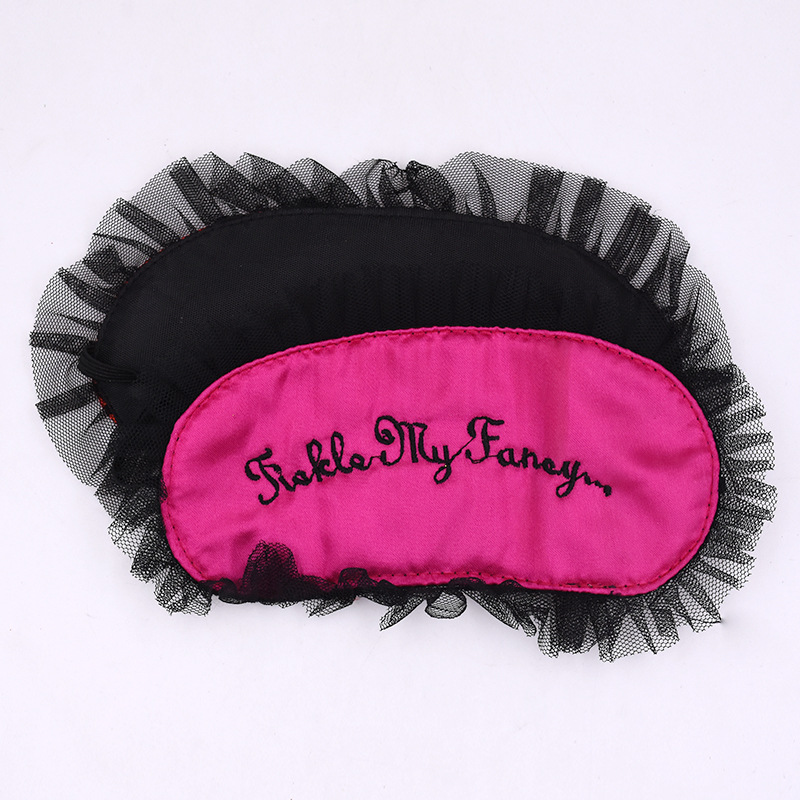Masque oculaire en dentelle