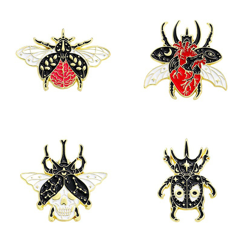 Épinglettes Badges Logo Insecte