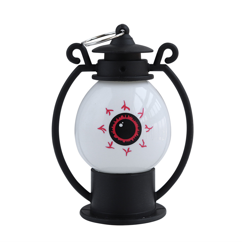 LED Light Pumpkin Lantern Electric Eye Ball Bandle