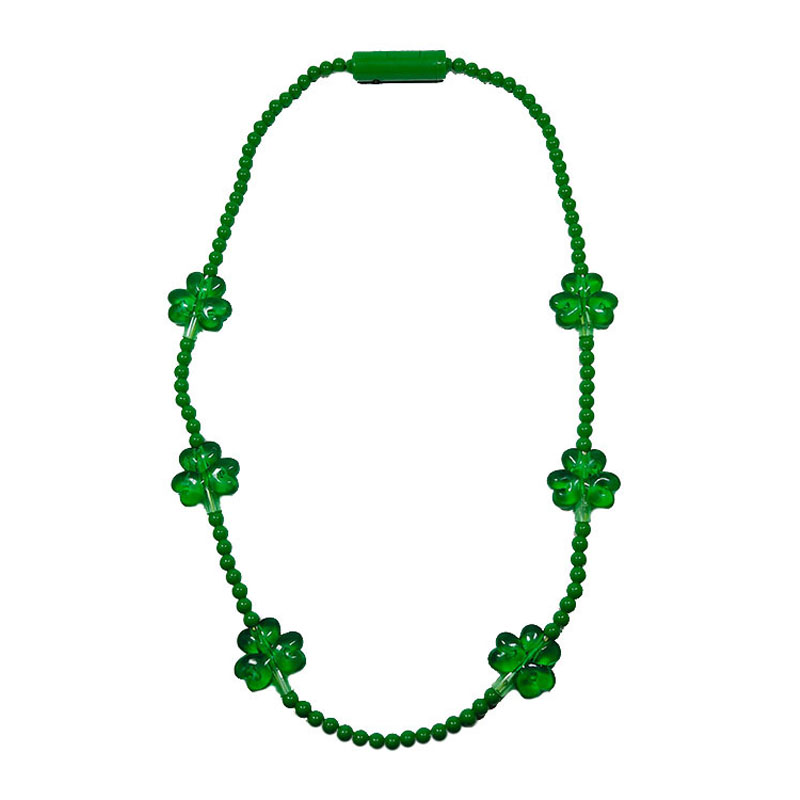 Collier lumineux Shamrock LED