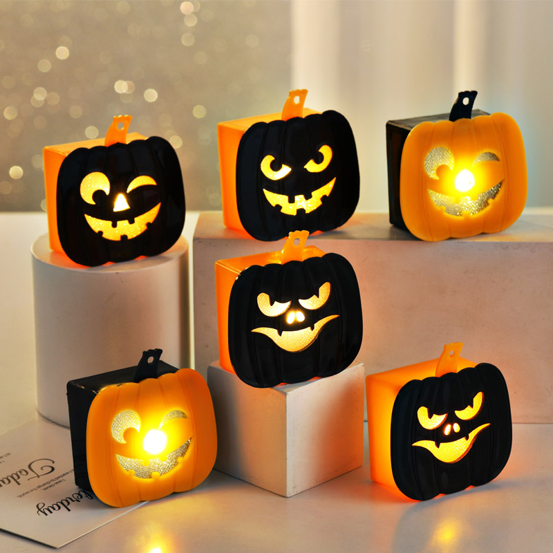 Cougies de thé à LED Halloween Desk Decoration