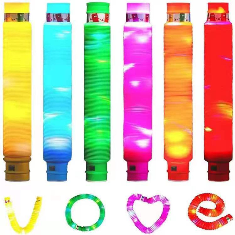 Allumez les bâtons lumineux LED Pop Tubes pour les enfants