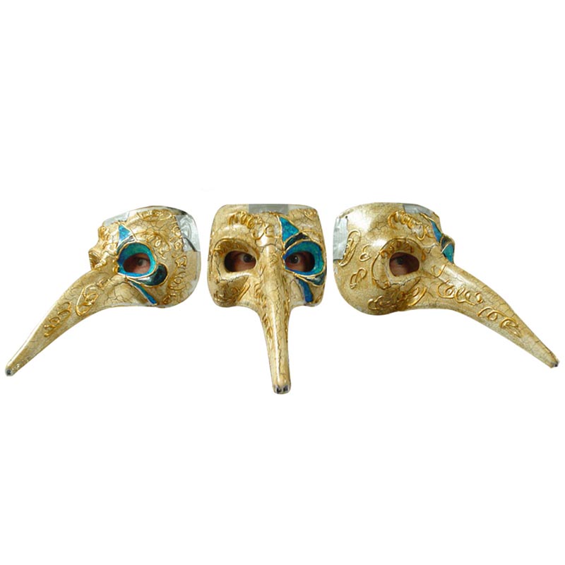 Masques de fête à long nez