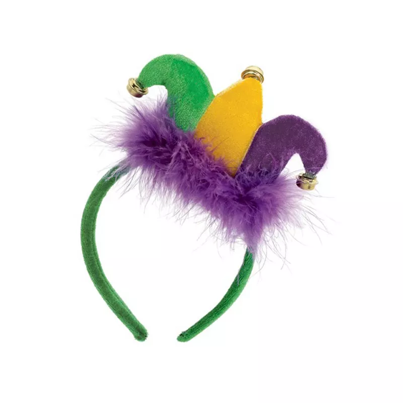 Bandeau Mardi Gras pour femme