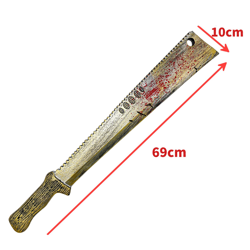 Épée de la planche de viking sanglante de mousse médiévale sanglante