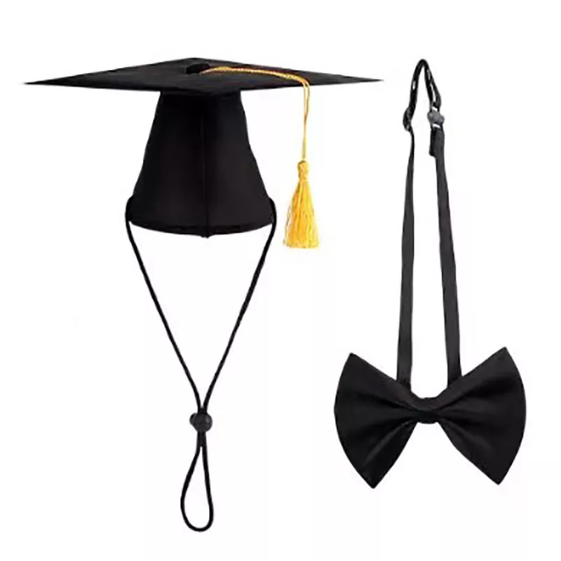 Mini casquettes de graduation pour animaux de compagnie