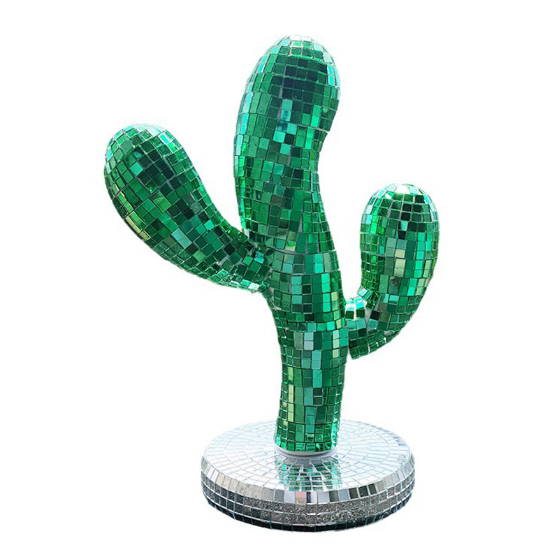 Miroir Décor Boule Disco Cactus