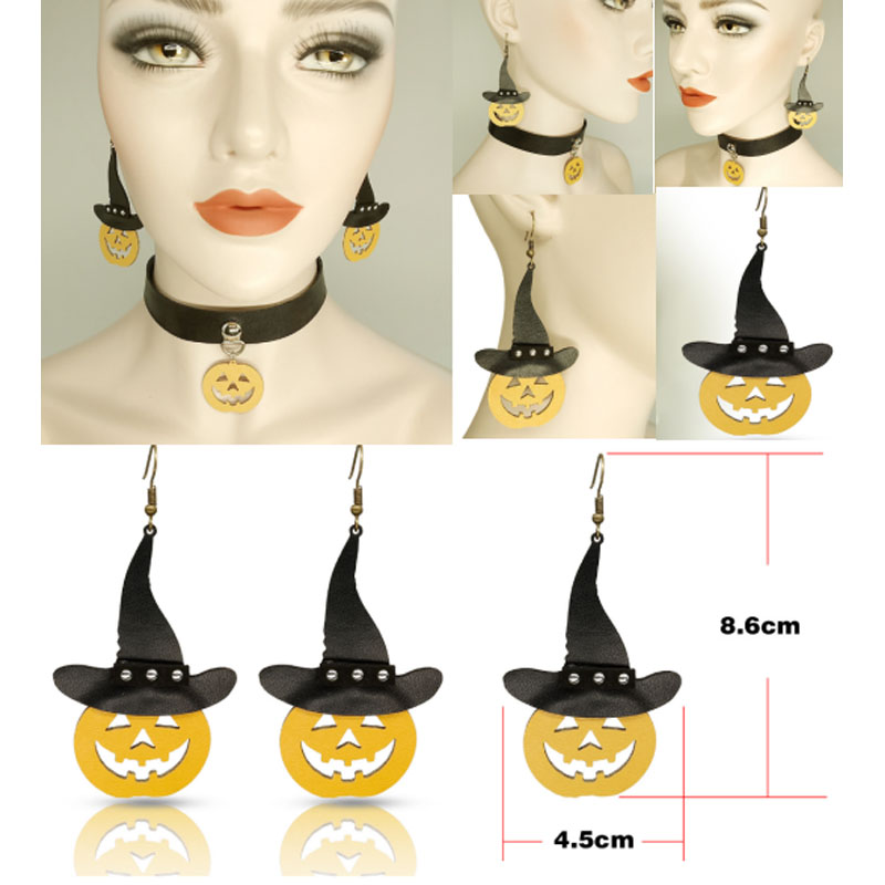 New Alloy Ghost Festival Gothic Halloween Boucles d'oreilles