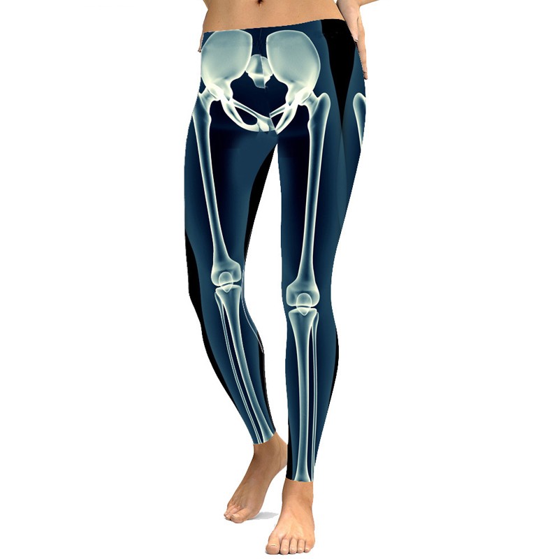 Leggings squelette imprimés pour fête, carnaval, halloween, nouvelle collection