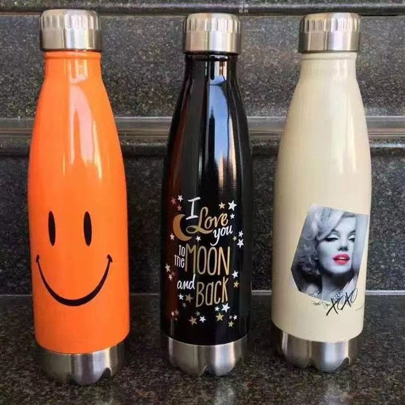 Bouteille d'eau extérieure de 500 ml pour la randonnée