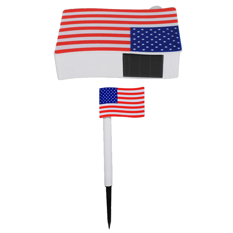 Lumières du drapeau solaire LED extérieur à LED extérieure