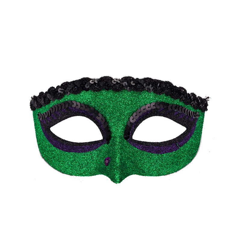Masque de visage en dentelle de fête