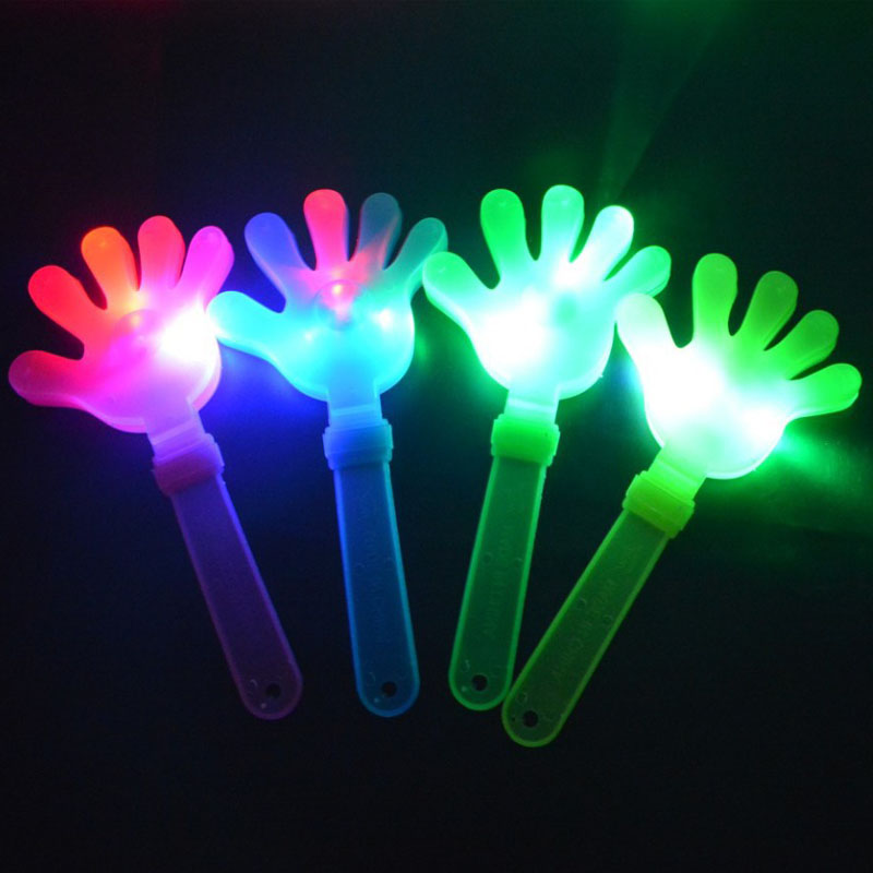 Clapper à main led en plastique, jouets, applaudissement pour fête, club de concert