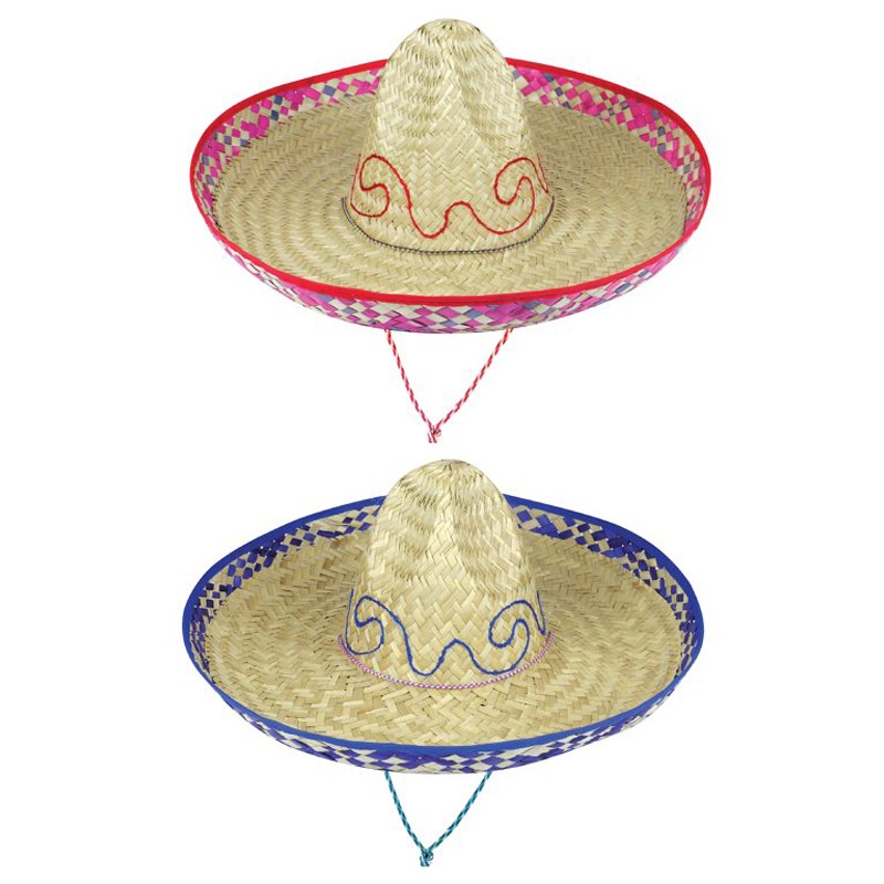 Chapeau Mexicain Pom Sombrero