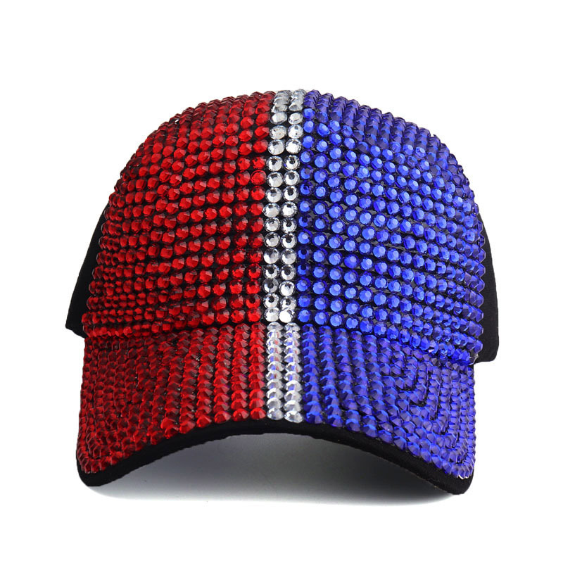 Chapeaux de strass respirant Baseball Bling diamant Snapback chapeaux