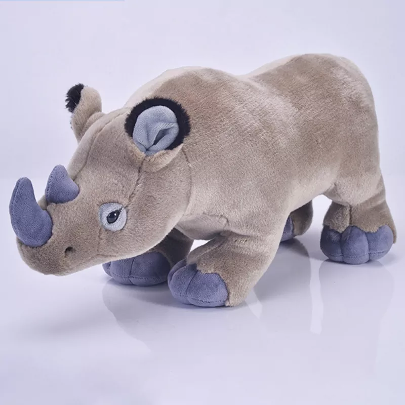 Animal en peluche rhinocéros