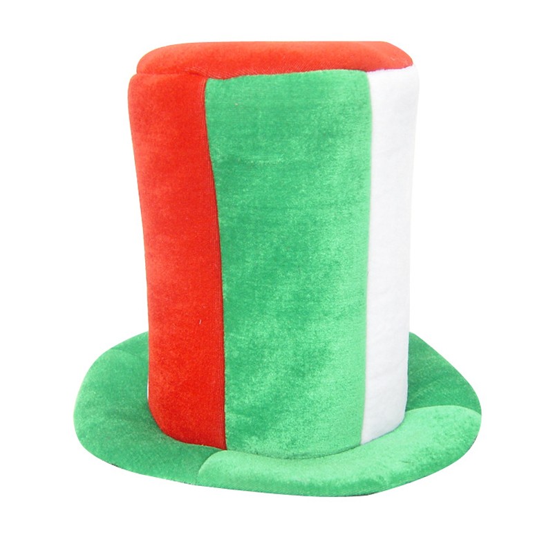 Chapeau haut de forme, casquette de Cosplay, chapeaux irlandais de fête verte