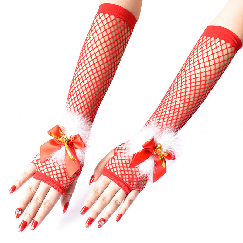 Gants de poisson de Noël sexy