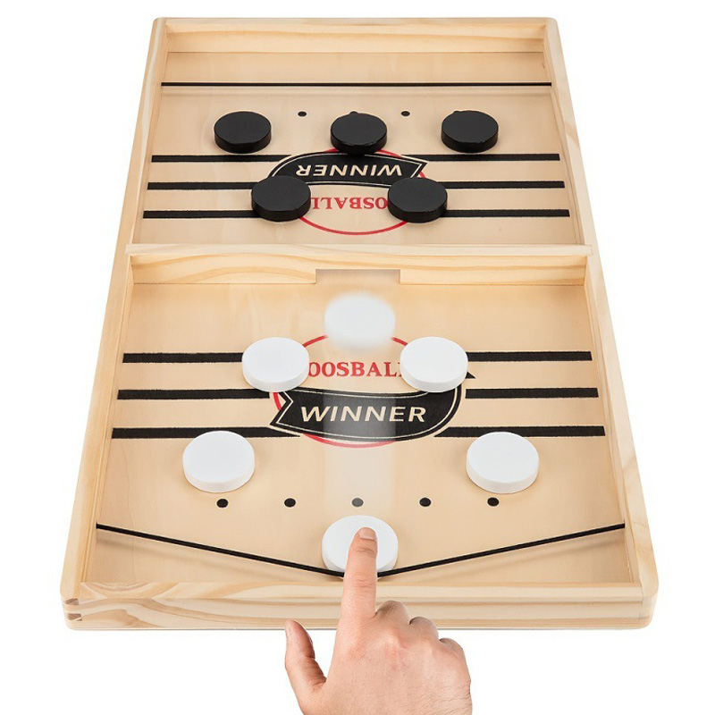 Élingue des jeux de plateau de rondelles pour enfants